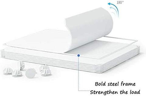 KriShyam ® 8 Door Plastic Sheet Wardrobe Storage Rack Closest Organizer for Clothes Kids Living Room Bedroom Small Accessories/bookcase/toys