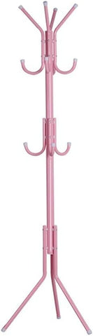 KriShyam® Coat Rack with 12 Hooks, 5.6ft Metal coat rack freestanding,Cloth stand Coat Tree Hats Hanger Holder for Purse, Scarf Rack, Jacket, Umbrella Tree Stand