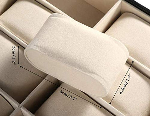 KriShyam® Men and Women Watch Box/Watch Case/Organizer (10 Slot Watch Box)