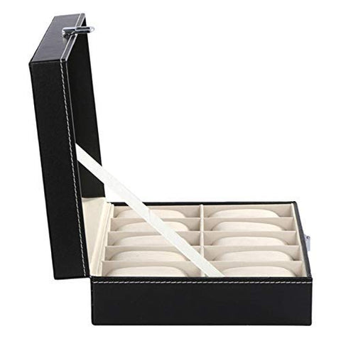 KriShyam® Men and Women Watch Box/Watch Case/Organizer (10 Slot Watch Box)