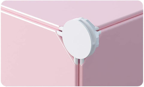 KriShyam ® 12 Door Plastic Sheet Wardrobe Storage Rack Closest Organizer for Clothes Kids Living Room Bedroom Small Accessories/bookcase/toys