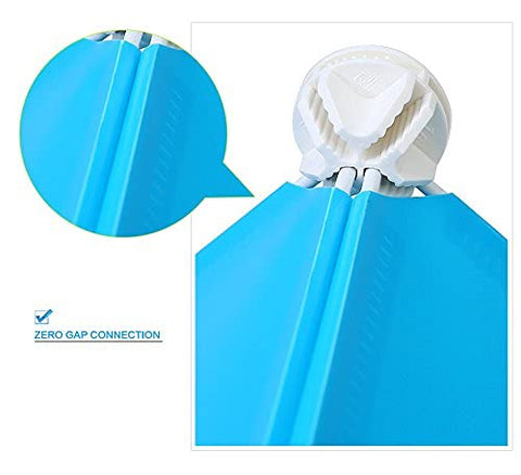 KriShyam ® 12 Door Plastic Sheet Wardrobe Storage Rack Closest Organizer for Clothes Kids Living Room Bedroom Small Accessories/bookcase/toys