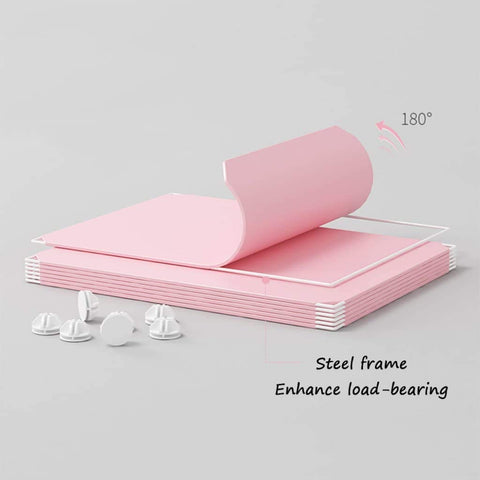 KriShyam ® 8 Door Plastic Sheet Wardrobe Storage Rack Closest Organizer for Clothes Kids Living Room Bedroom Small Accessories/bookcase/toys