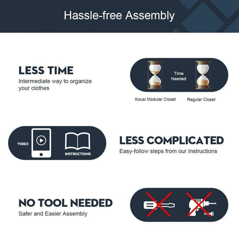 KriShyam ® 8 Door Plastic Sheet Wardrobe Storage Rack Closest Organizer for Clothes Kids Living Room Bedroom Small Accessories/bookcase/toys