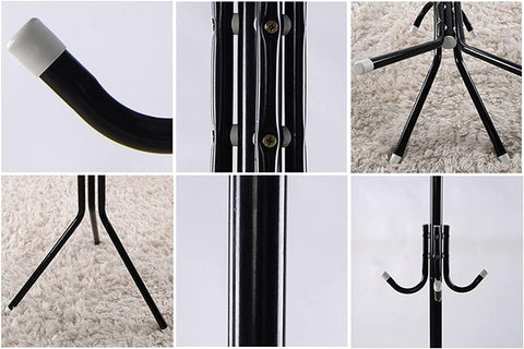 KriShyam® Coat Rack with 12 Hooks, 5.6ft Metal coat rack freestanding,Cloth stand Coat Tree Hats Hanger Holder for Purse, Scarf Rack, Jacket, Umbrella Tree Stand