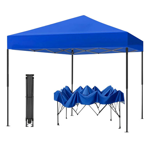 KriShyam® 10x10 ft Pop Up Canopy Tent with Carry Bag – Waterproof & UV Protection Folding Outdoor Gazebo Shelter for Garden, Camping, Picnic, Party & Events