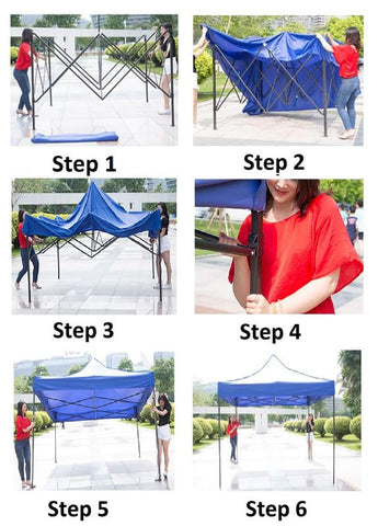 KriShyam® Heavy-Duty Pop-Up Canopy Tent with Sidewalls | Outdoor Gazebo Shelter for Events, Markets & Parties ⛺✨