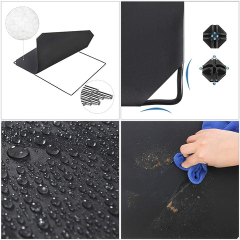 KriShyam ® 8 Door Plastic Sheet Wardrobe Storage Rack Closest Organizer for Clothes Kids Living Room Bedroom Small Accessories/bookcase/toys