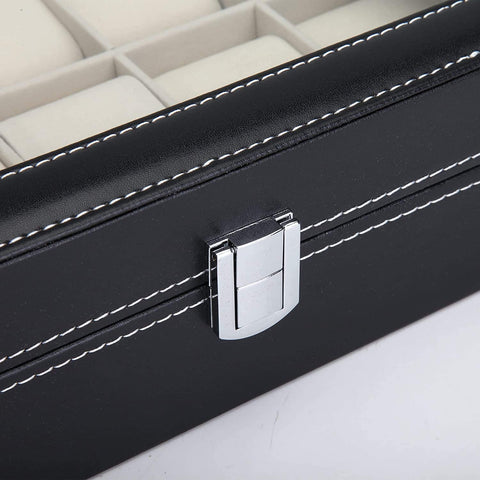 KriShyam® Men and Women Watch Box/Watch Case/Organizer (10 Slot Watch Box)