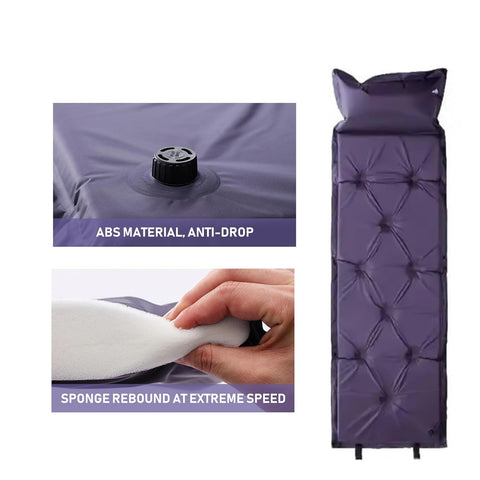 KriShyam ® Lightweight Portable Inflatable Camping Air Mattress