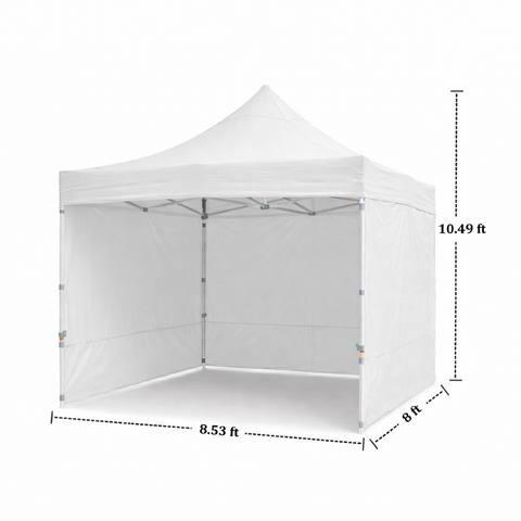 KriShyam® Heavy-Duty Pop-Up Canopy Tent with Sidewalls | Outdoor Gazebo Shelter for Events, Markets & Parties ⛺✨