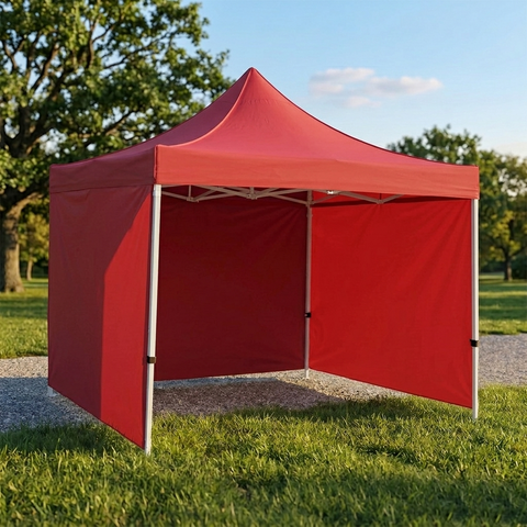 KriShyam® Heavy-Duty Pop-Up Canopy Tent with Sidewalls | Outdoor Gazebo Shelter for Events, Markets & Parties ⛺✨